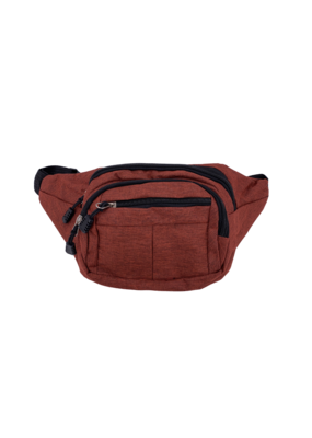 Canvas Fanny Pack Red