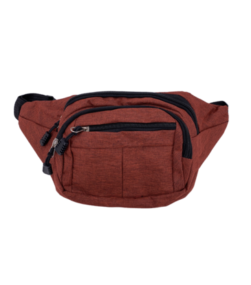 Canvas Fanny Pack Red