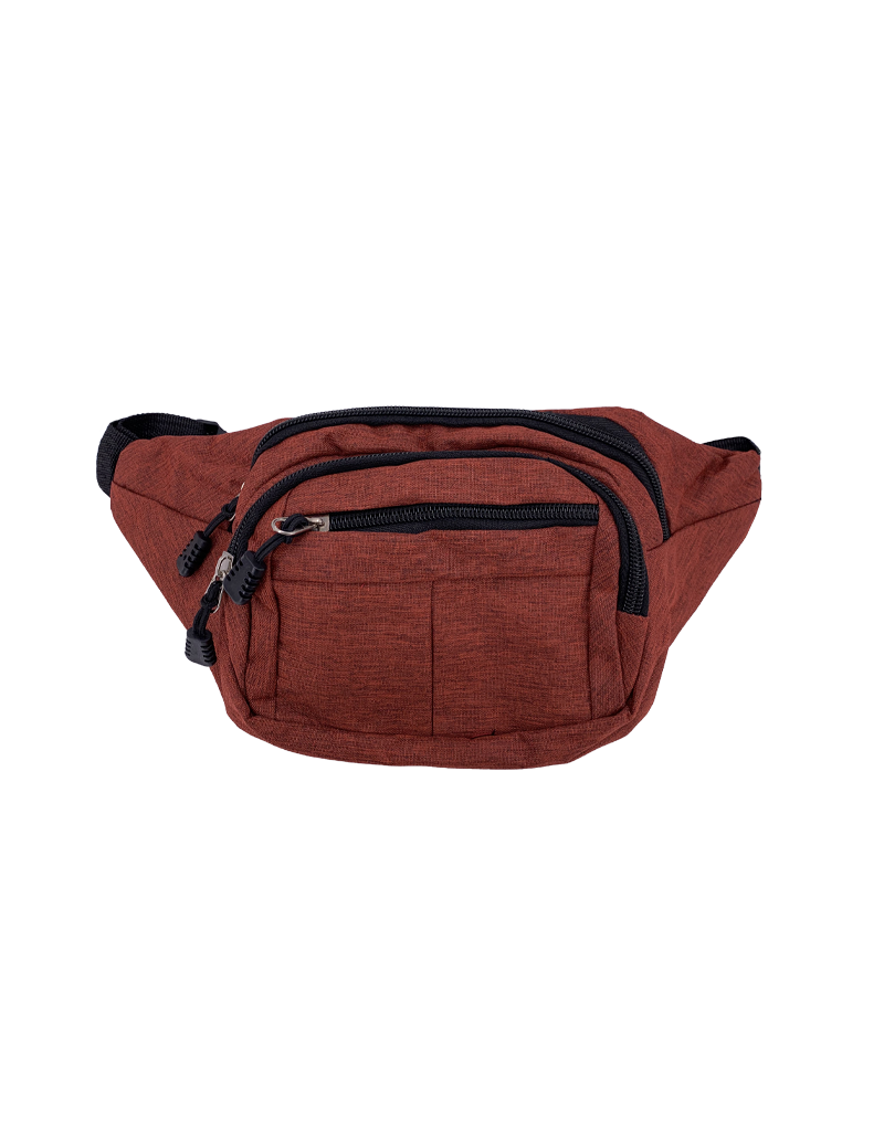 Canvas Fanny Pack Red