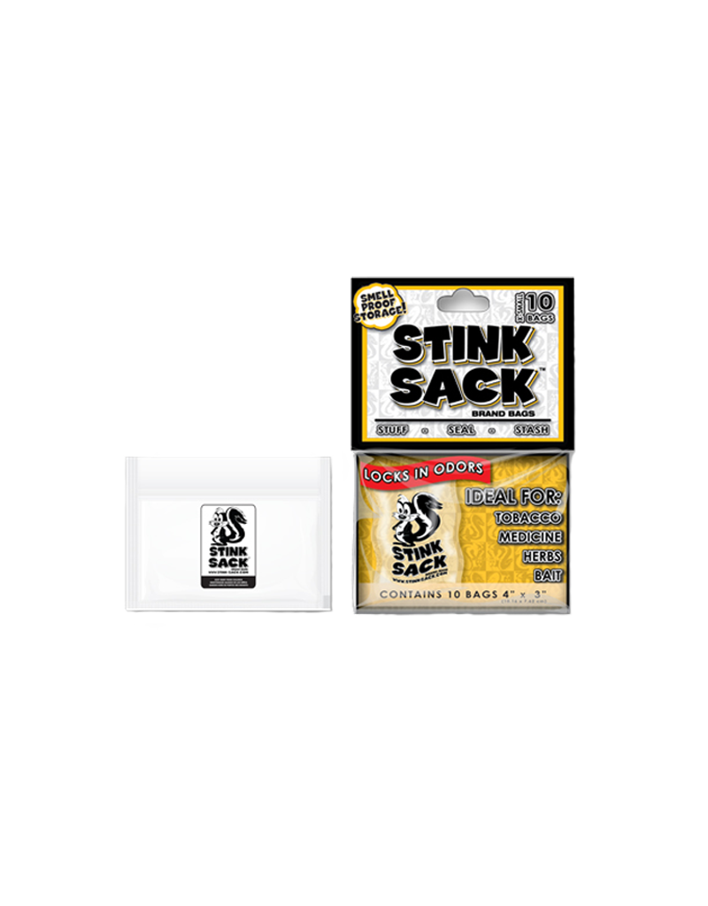 X-Small Stink Sack Clear 10 Pack