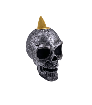 Fantasy Gifts Small Skull Backflow Incense Burner