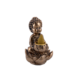 Lotus Baby Buddha Backflow Incense Burner