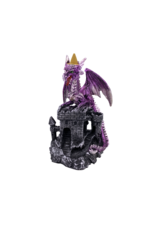 Dragon Castle Backflow Incense Burner Purple