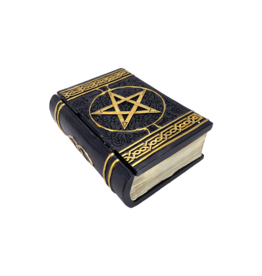 Pentagram Book Box 6" x 4" Black and Gold
