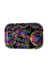 Drippy Trippy Mushroom Metal Rolling Tray