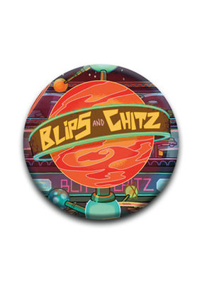 Rick & Morty - Chitz Globe Button 1.25