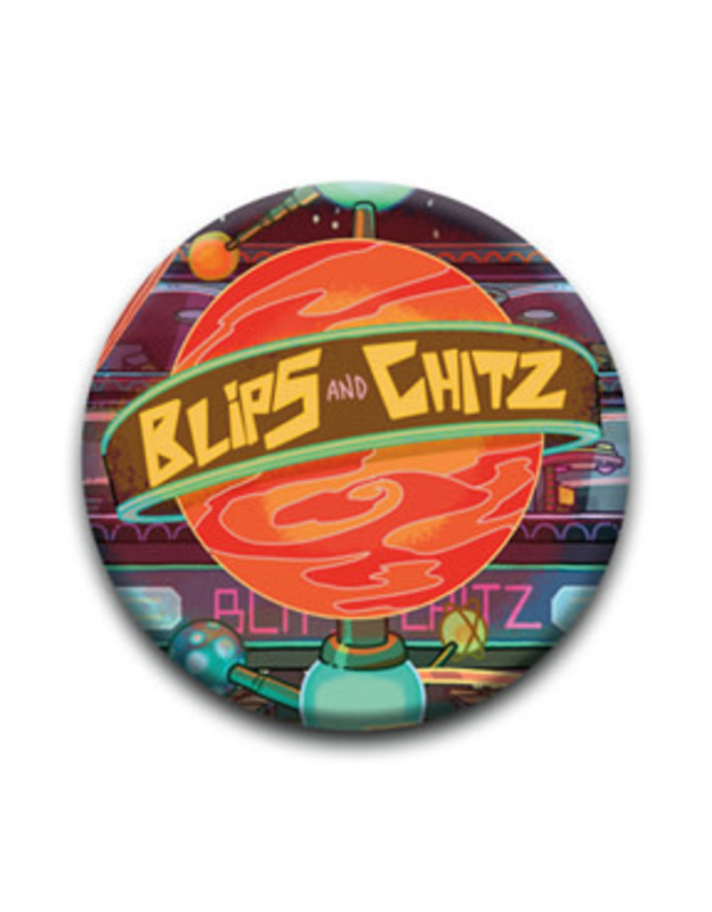 Rick & Morty - Chitz Globe Button 1.25