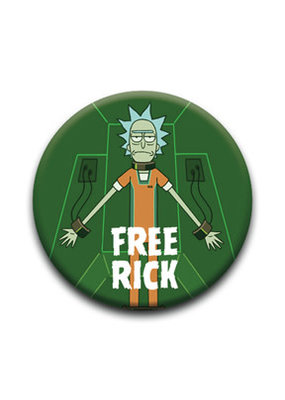 Rick & Morty - Free Rick Button 1.25