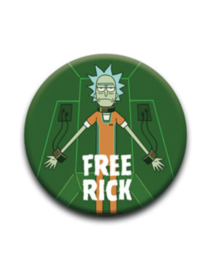 Rick & Morty - Free Rick Button 1.25