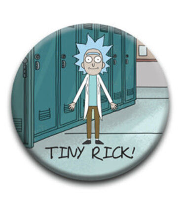 NMR Brands Rick & Morty - Tiny Rick Button 1.25