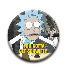 Rick & Morty - Schwifty Button 1.25