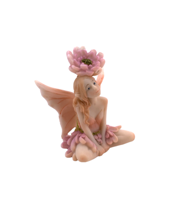 Flower Fairy Figurine 3"H