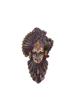 Venetian Mystique Mask Plaque - Charm 13"H