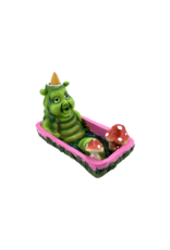 Smoking Caterpillar Backflow Incense Burner