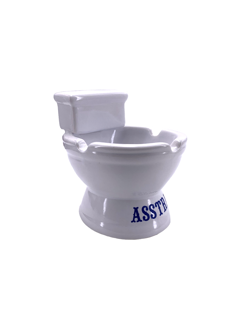 Asstray Toilet Ashtray 4"D