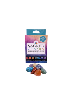 Sacred Chakra Wellness Stone Kit