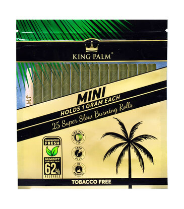 King Palm King Palm Mini 25 Pack With Humidity Control Pack