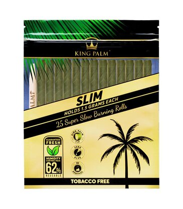 King Palm King Palm Slim 25 Pack With Humidity Control Pack