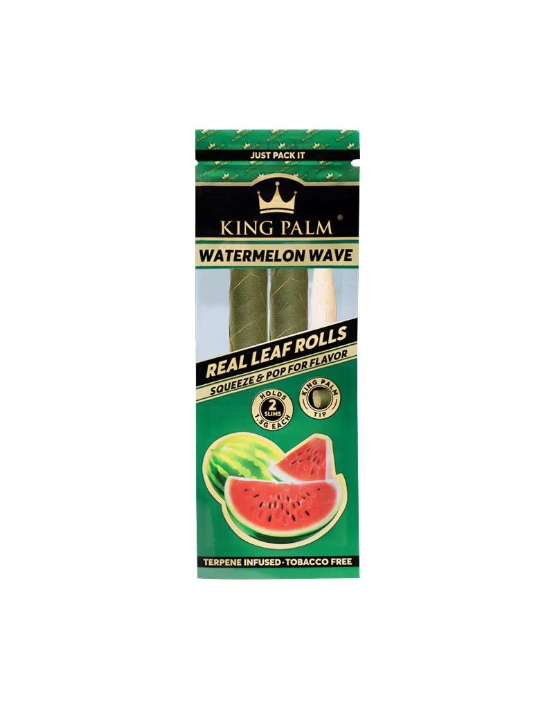 King Palm Slim 2 Pack Watermelon Wave