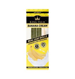 King Palm Slim 2 Pack Banana Cream