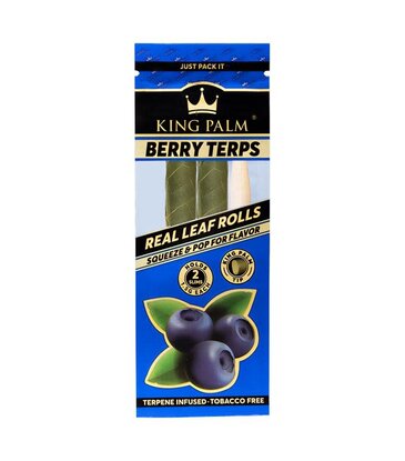 King Palm King Palm Slim 2 Pack Berry Terps
