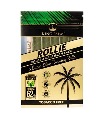 King Palm King Palm Rollie 5 Pack With Humidity Control Pack