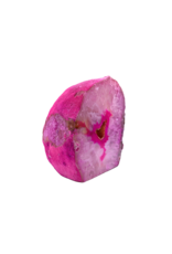 Agate Geode Tea Light Candle Holder Pink