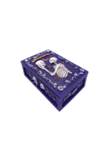 Skull and Skeleton Tarot Card Storage Box 4" x 6"