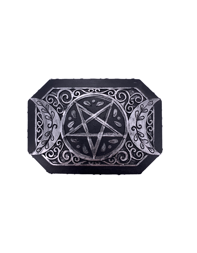 Pentagram Tarot Card Storage Box
