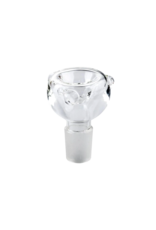 18mm Clear Double Wall Water Pipe Bowl
