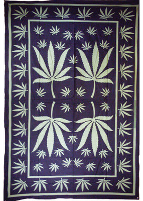 Leaf Cotton Tapestry