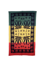 Rasta Leaf Tapestry