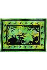 Wonderland Tapestry Green