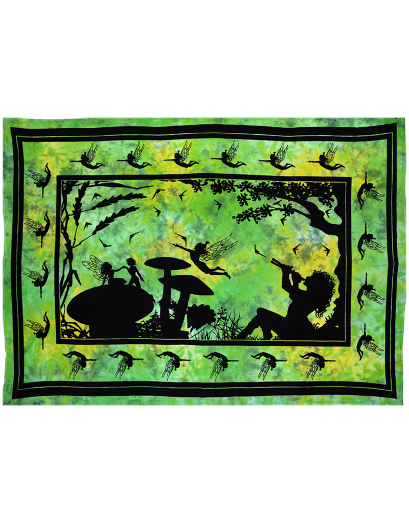 Wonderland Tapestry Green