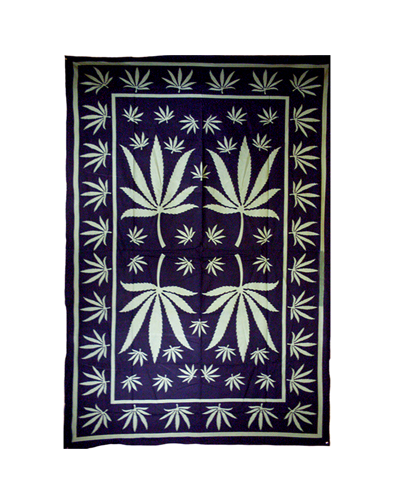 Green Leaf Tapestry