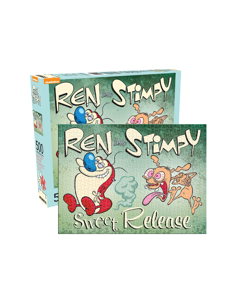 Ren and Stimpy Sweet Release 500 Piece Puzzle