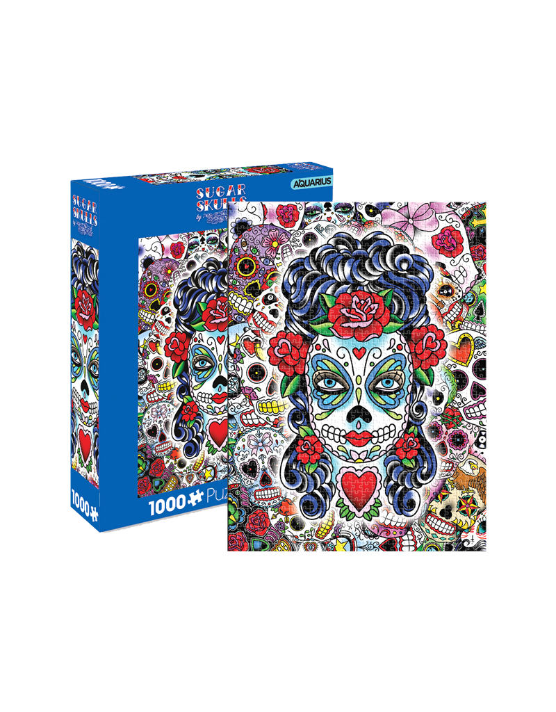 Sunny Buick Sugar Skull 1000 Piece Puzzle