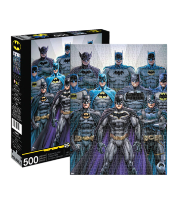 Aquarius Batman Suits 500 Piece Puzzle