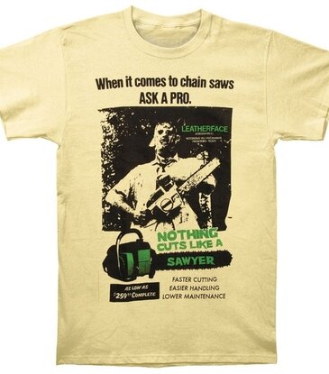 Texas Chainsaw Massacre - Nothing Cuts Like A Sawyer T-Shirt