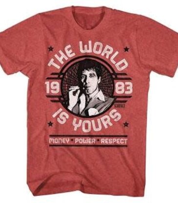 Scarface - The World is Yours 1983 T-Shirt