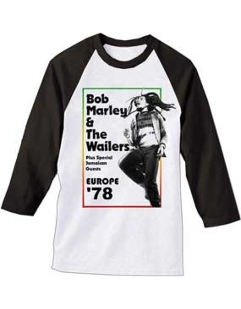 Bob Marley - Europe '78 Baseball Shirt