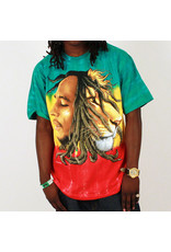 Bob Marley - Profiles Tie Dye T-Shirt