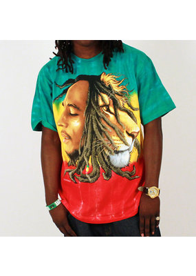 Bob Marley - Profiles Tie Dye T-Shirt