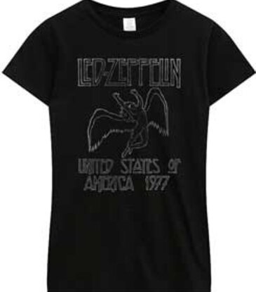 Led Zeppelin - USA 77 Women's T-Shirt