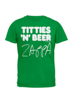 Frank Zappa - Titties and Beer T-Shirt