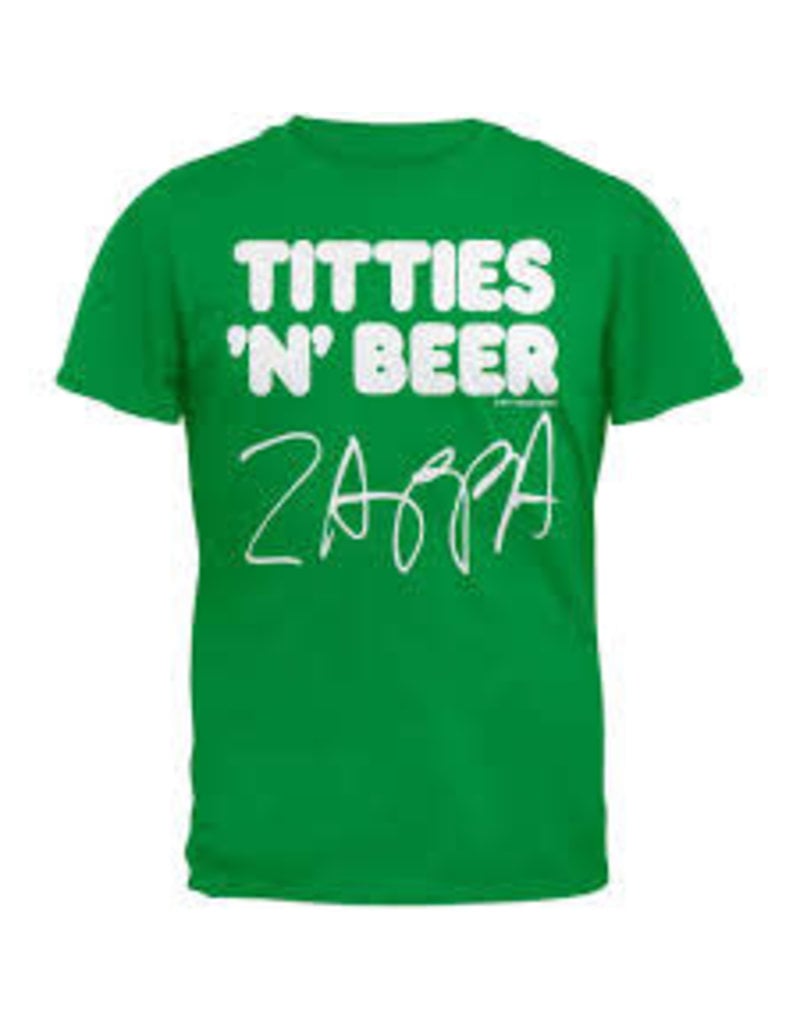 Frank Zappa - Titties and Beer T-Shirt