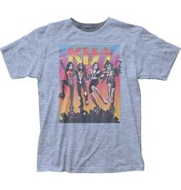 KISS - Vintage Destroyer Fitted Jersey T-Shirt
