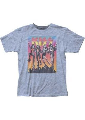 KISS - Vintage Destroyer Fitted Jersey T-Shirt