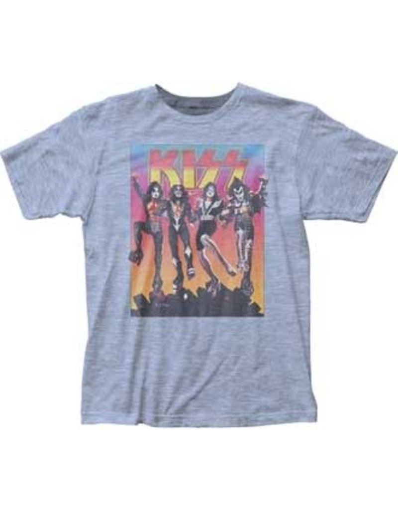 KISS - Vintage Destroyer Fitted Jersey T-Shirt