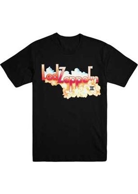 Led Zeppelin Logo with Clouds Shirt
